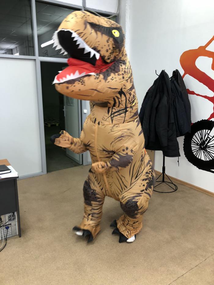 T Rex Costume Porn