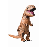 Костюм надувной маскарадный Тирранозавр коричневый динозавр